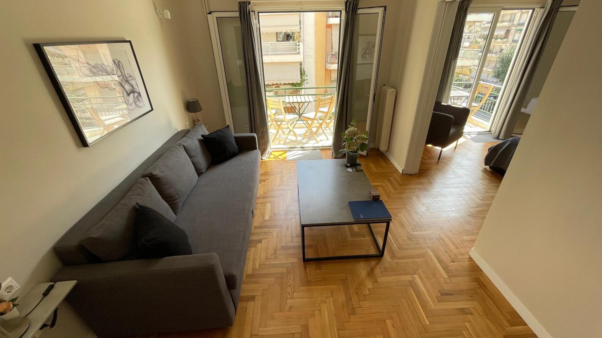4 Newly Renovated Charming Apartments Steps From Panormou Metro Station أثينا الغرفة الصورة